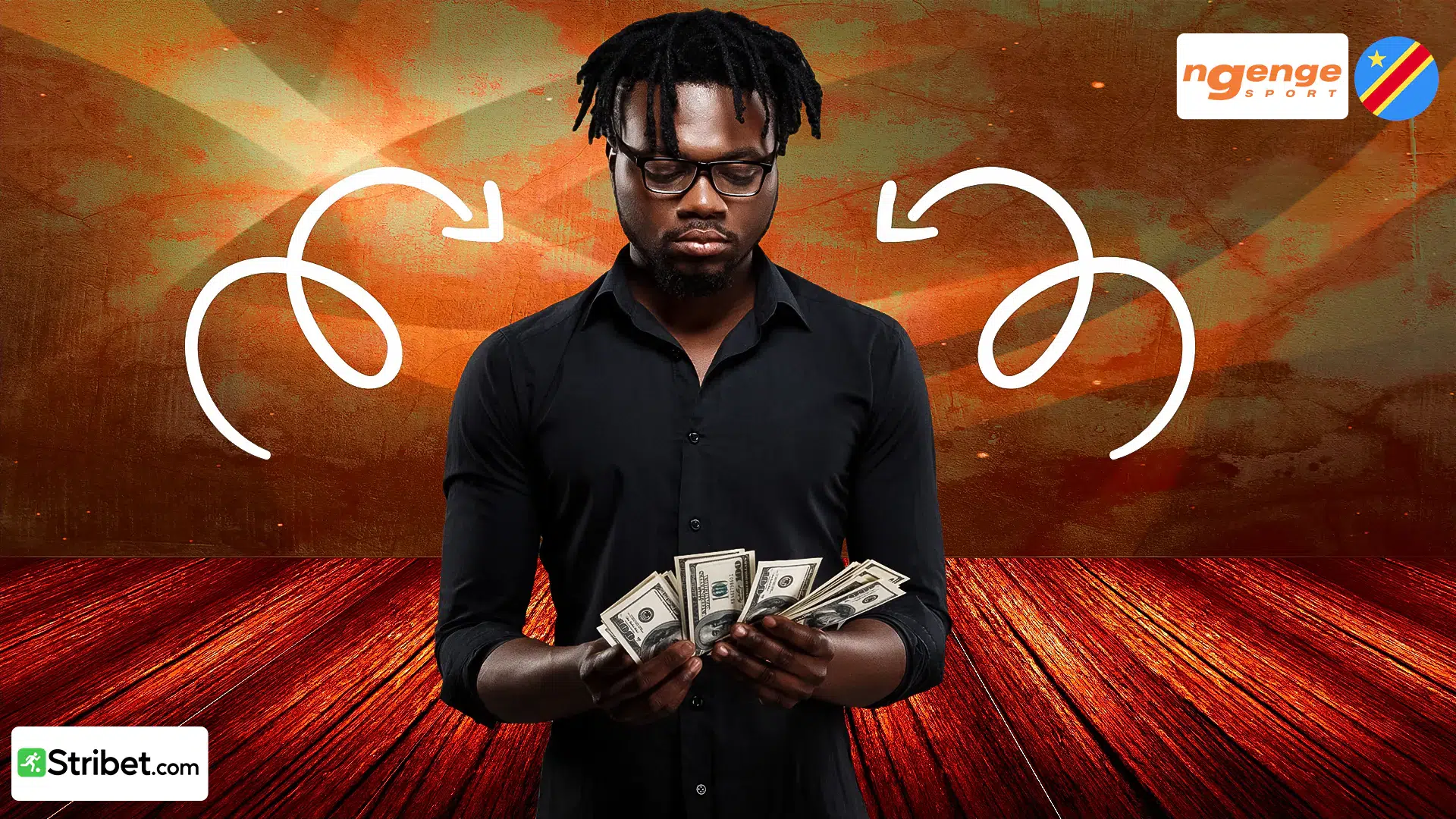 Dépôts et retraits sur Ngenge Sport RDC