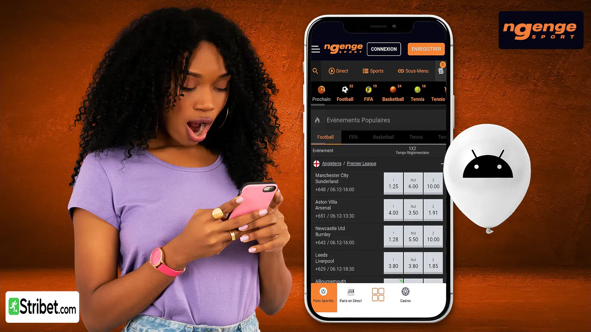 Fonctionnalités principales de Ngenge App Mobile