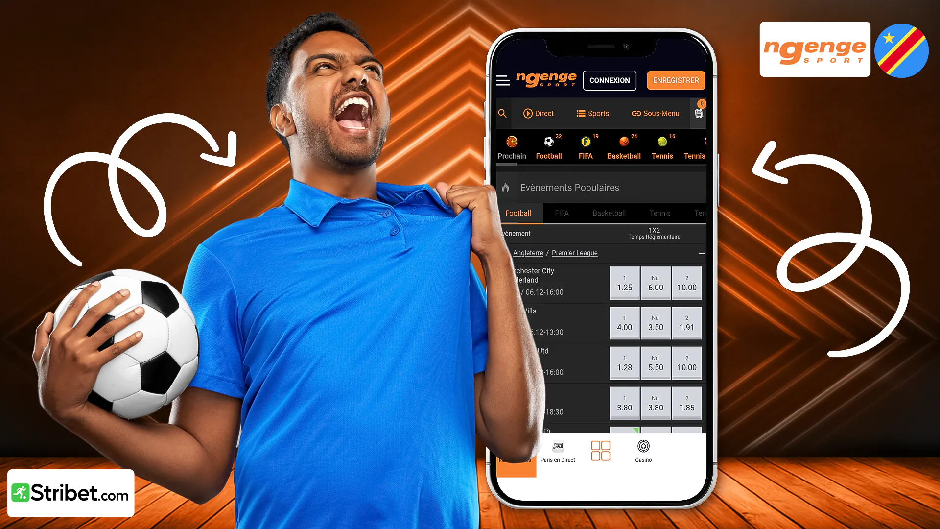 Guide sur comment parier sur Ngenge sport CD
