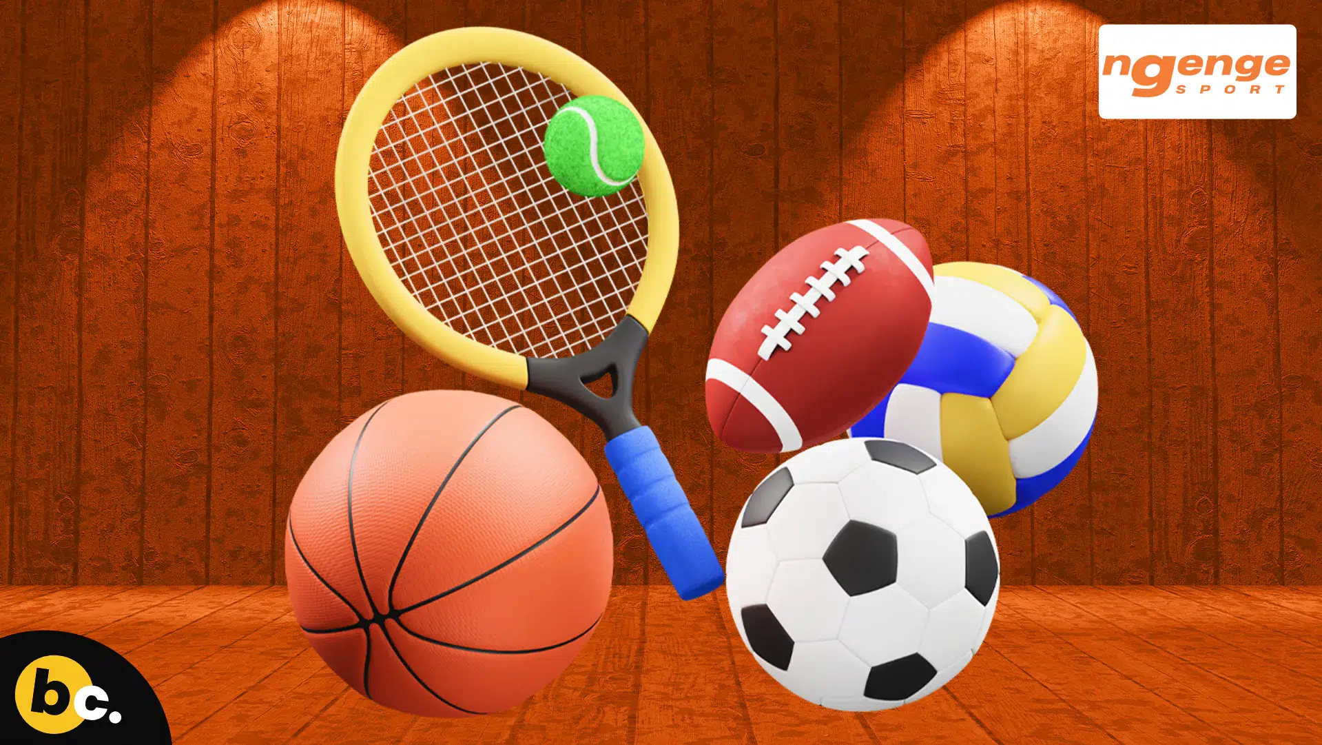 Les disciplines sportives disponibles sur Ngenge Sport