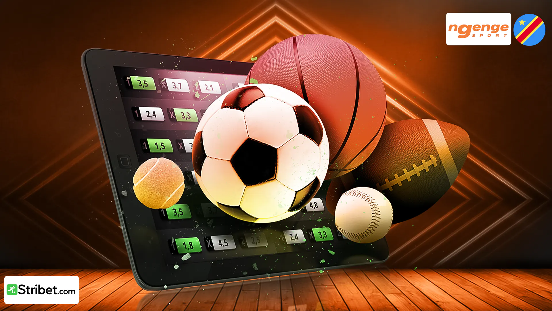 Les types de paris disponibles sur Ngenge sport CD