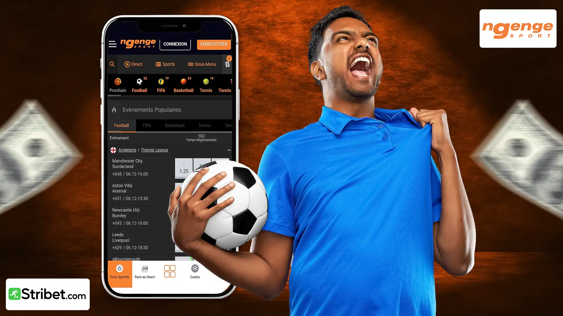 Ngenge Sport paris : Comment parier sur le foot ?