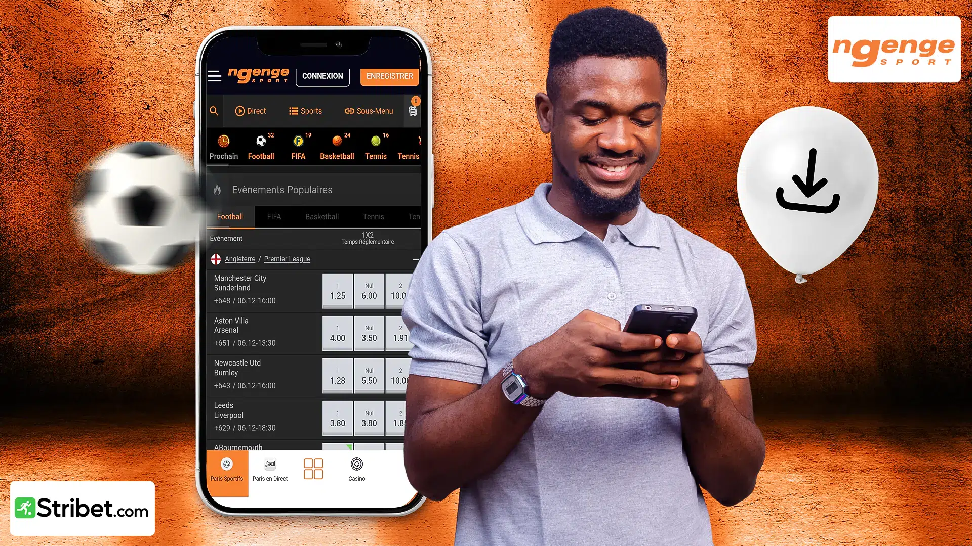 Télécharger Ngenge Sport APK pour bien remplir son ticket