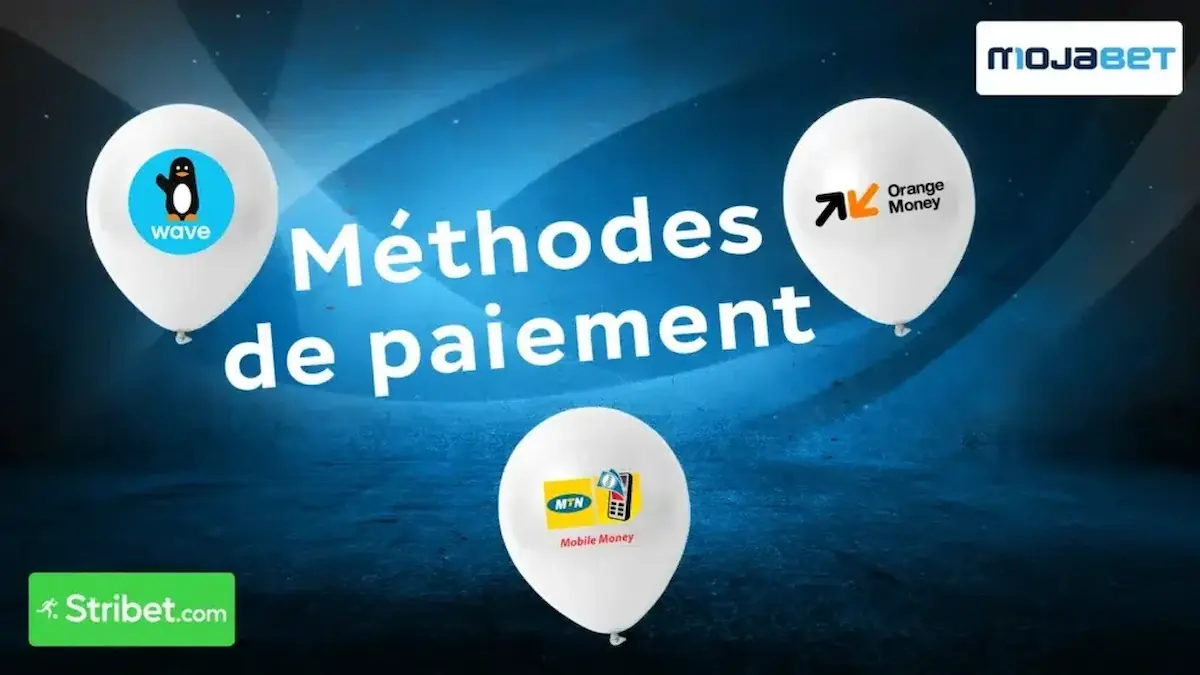 Les méthodes de paiement sur Mojabet