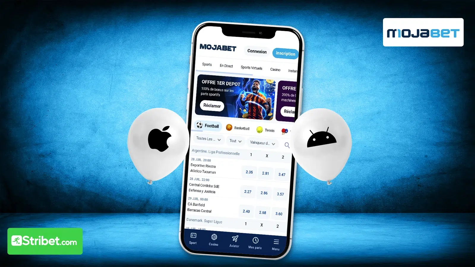 Télécharger Mojabet Aviator APK sur Android et iOS
