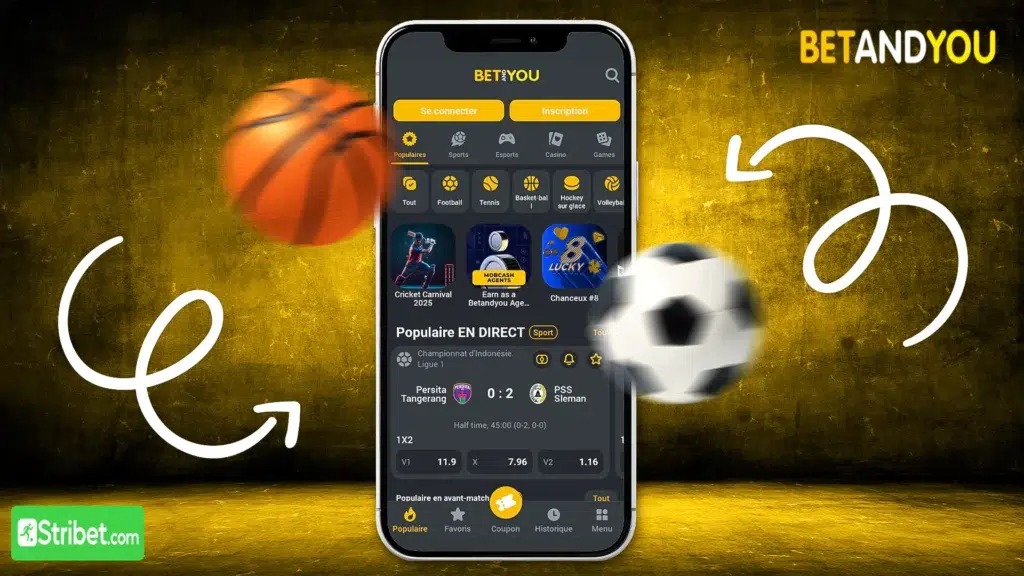 Présentation du bookmaker BetAndYou 